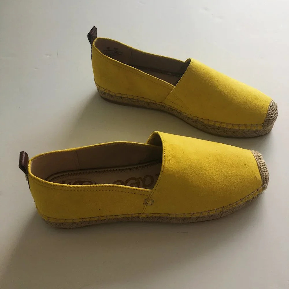 Sam Edelman Khloe Slip-On Espadrille in Lemon Zest